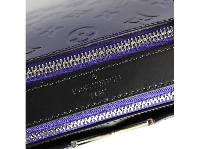 LOUIS VUITTON Handtaschen T.  Rindsleder Lila - Ansicht 7