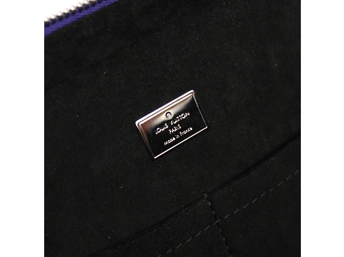 LOUIS VUITTON Handtaschen T.  Rindsleder Lila - Ansicht 8