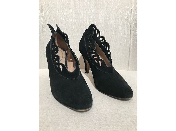 Chloé CHLOE Tacchi T.EU 37 Camoscio Nero - vista 2