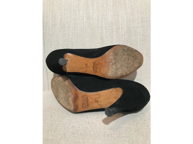 Chloé CHLOE Tacchi T.EU 37 Camoscio Nero - vista 6