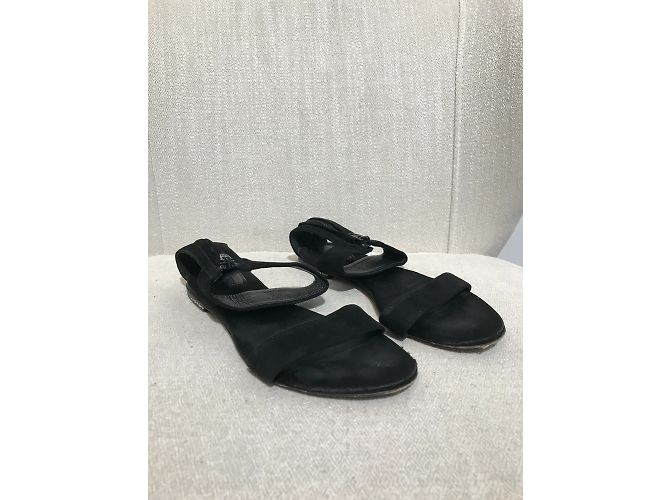 Chloé Sandali CHLOE T.EU 35.5 Camoscio Nero - vista 3