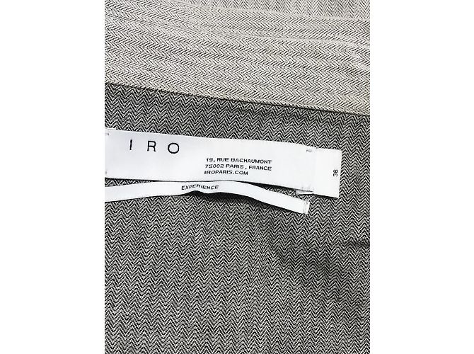 IRO Tops T.International S Algodón Gris - vista 4