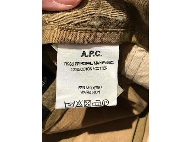 Faldas APC T.International S de algodón Camello - vista 4