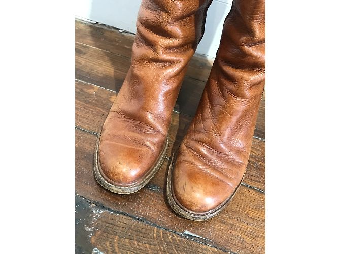 Chloé Botas CHLOE T.EU 36 Cuero Camello - vista 7