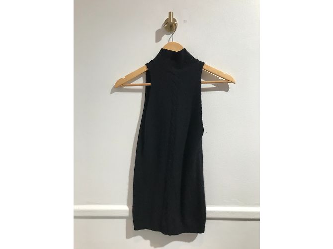 DOLCE & GABBANA Strickwaren T.International XS Wolle Schwarz - Ansicht 7