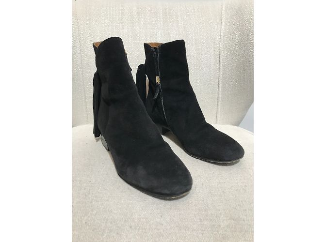 Chloé Botines CHLOE T.EU 37 de ante Negro - vista 2