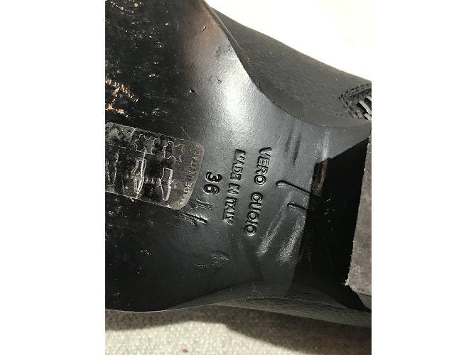 GIUSEPPE ZANOTTI Stivaletti T.EU 36 Pelli esotiche Nero - vista 5