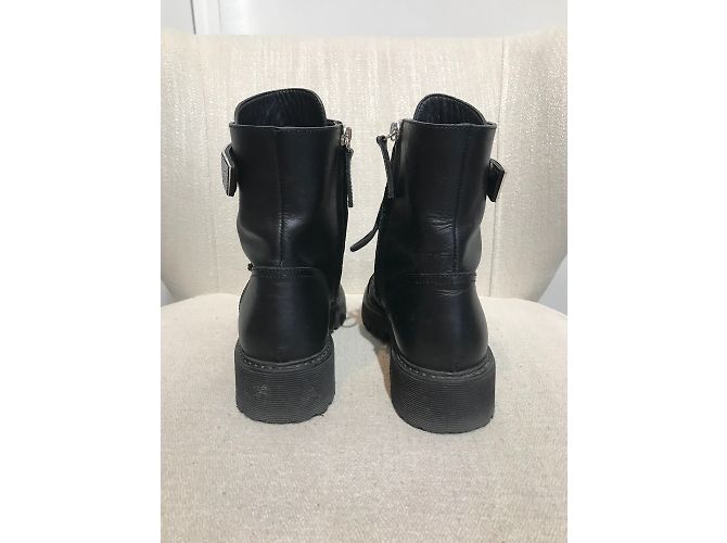 Botines GIUSEPPE ZANOTTI T.EU 36.5 Cuero Negro - vista 4