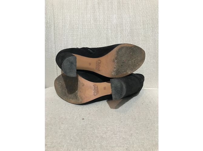 Chloé Botines CHLOE T.EU 36 de ante Negro - vista 6