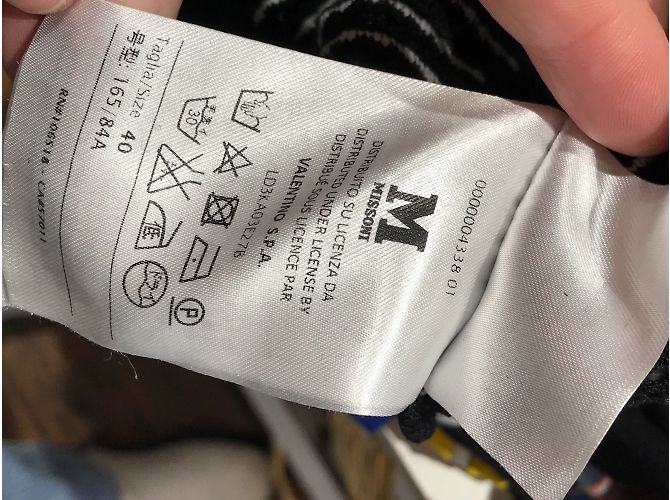 MISSONI Strickwaren T.International S Baumwolle Schwarz - Ansicht 7