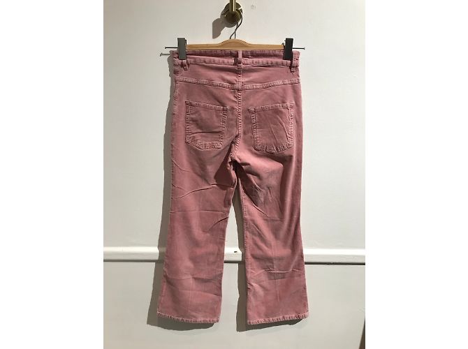 ISABEL MARANT ETOILE Jeans T.FR 36 Algodón Rosa - vista 4