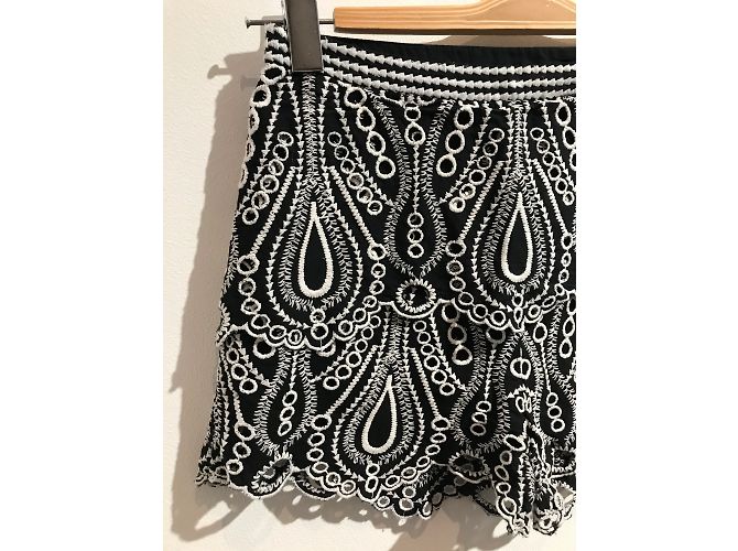 IRO Shorts T.Internacional S Algodón Negro - vista 2