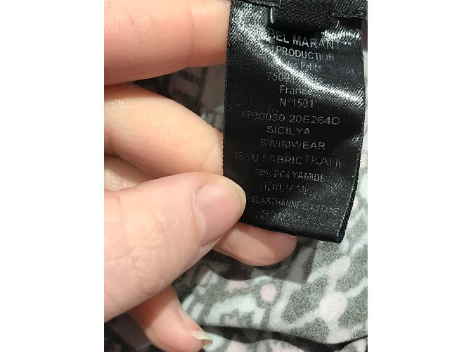 ISABEL MARANT Bademode T.International M Synthetisch Blau - Ansicht 6