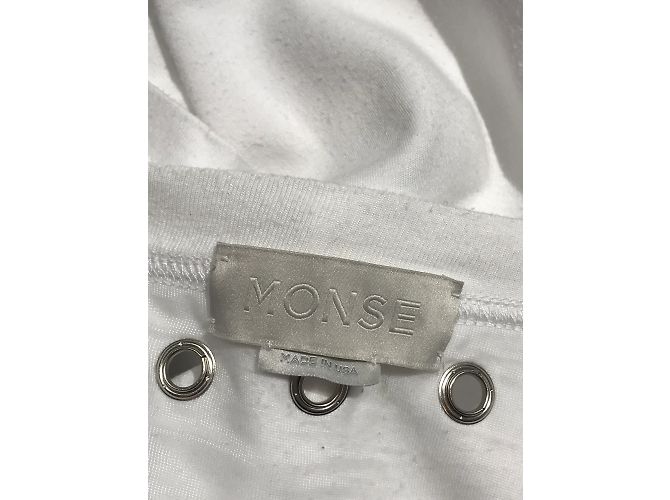 Autre Marque MONSE Tops T.Internacional S Algodón Blanco - vista 4