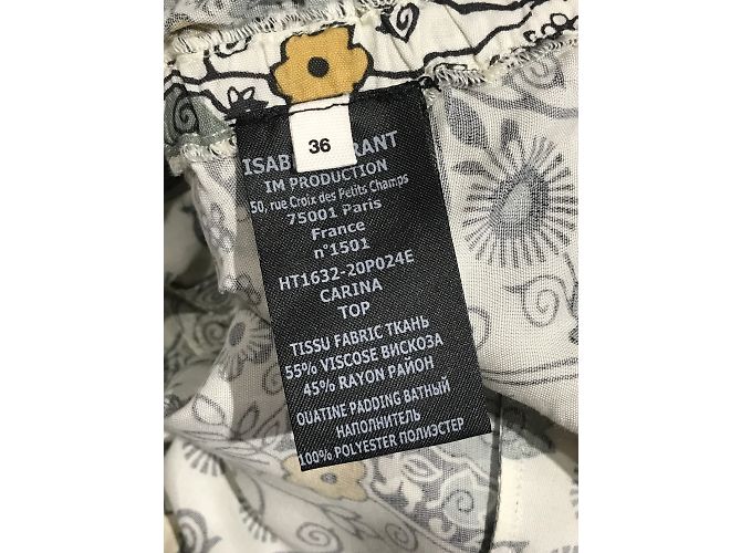 ISABEL MARANT ETOILE Tops T.Internacional S Viscosa Verde - vista 5