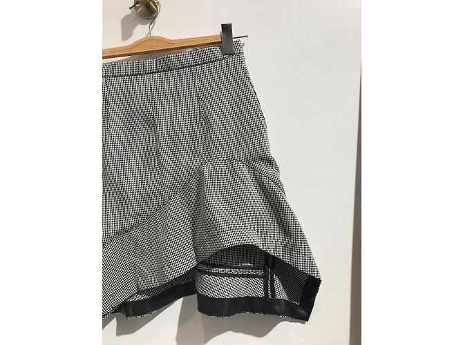 Faldas ALEXANDER WANG T.International M Lana Negro - vista 2