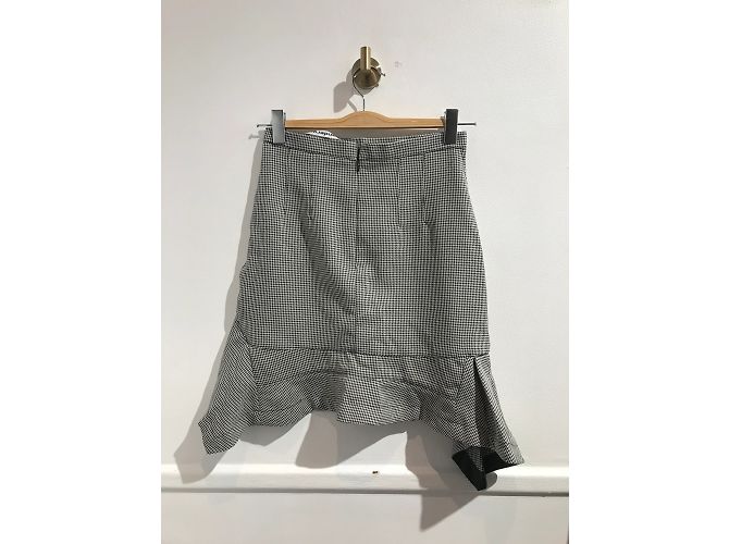 Faldas ALEXANDER WANG T.International M Lana Negro - vista 3