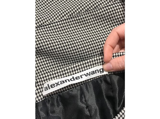 Faldas ALEXANDER WANG T.International M Lana Negro - vista 4