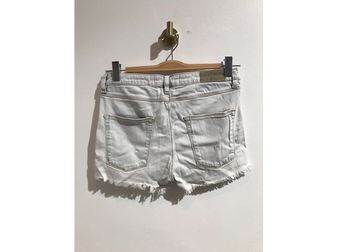 IRO Shorts T.International S Algodón Gris - vista 2