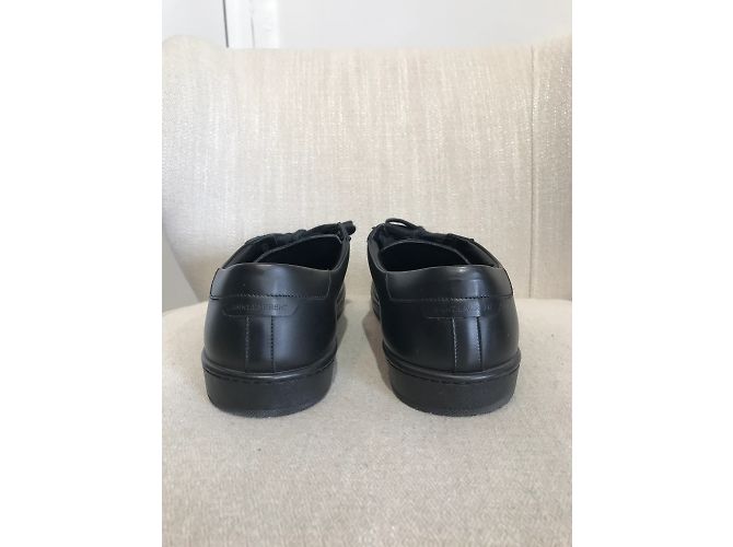Sneakers SAINT LAURENT T.EU 44 Pelle Nero - vista 4