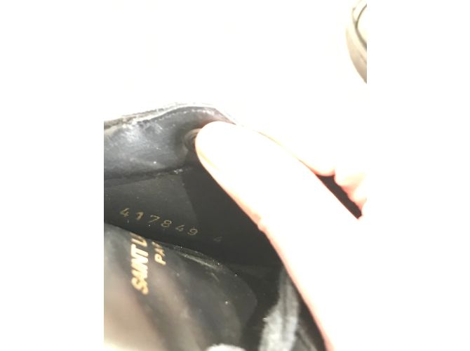 Sneakers SAINT LAURENT T.EU 44 Pelle Nero - vista 5