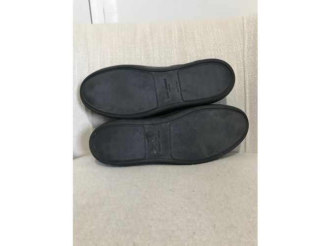 Sneakers SAINT LAURENT T.EU 44 Pelle Nero - vista 6