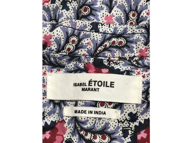 ISABEL MARANT ETOILE Tops T.Internacional M Algodón Azul - vista 4