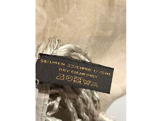 Sciarpe LOUIS VUITTON T. Lino Beige - vista 6
