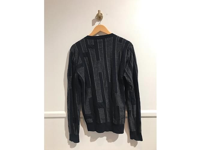 Hermès HERMES Strickwaren T.International S Kaschmir Blau - Ansicht 3