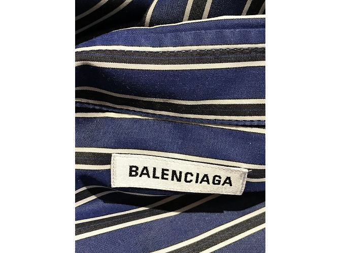 BALENCIAGA Monos T.Internacional XS Algodón Azul - vista 8