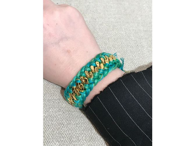 AURELIE BIDERMANN Pulseras T.  Chapado en oro Verde - vista 3