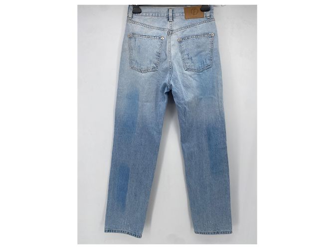 Autre Marque Jeans Open Product T.FR 38 Algodón Azul - vista 2