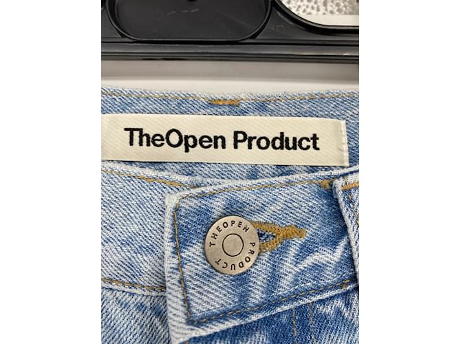 Autre Marque Jeans Open Product T.FR 38 Algodón Azul - vista 3