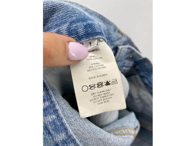 Autre Marque Jeans Open Product T.FR 38 Algodón Azul - vista 4