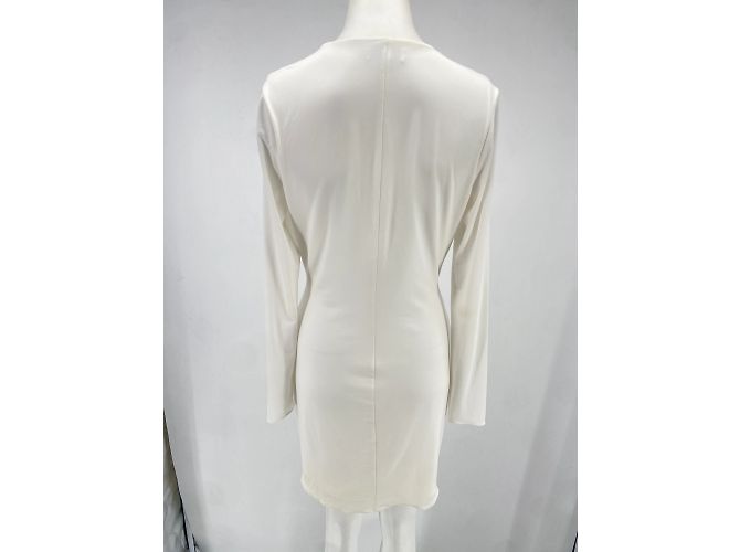 Halston Heritage Halston Kleider T.0-5 4 Polyester Weiß - Ansicht 2