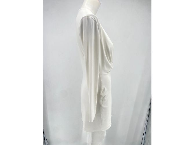 Halston Heritage Halston Kleider T.0-5 4 Polyester Weiß - Ansicht 3