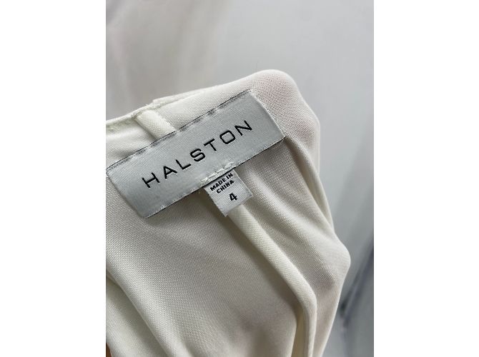 Halston Heritage Halston Kleider T.0-5 4 Polyester Weiß - Ansicht 5