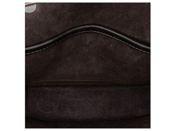 Stella Mc Cartney Borsa a tracolla in pelliccia sintetica nera x Ed Curtis di Stella McCartney Nero - vista 7
