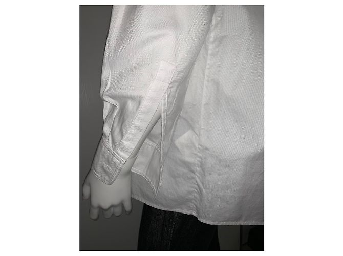 Top de algodón blanco Balenciaga - vista 9