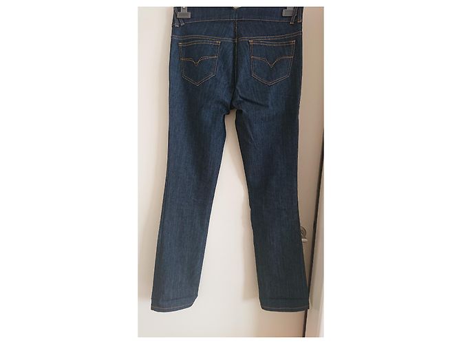 Jeans Versus Versace Blu Scuro Cotone - vista 2