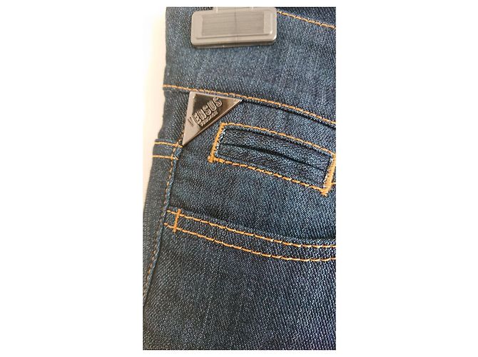 Jeans Versus Versace Blu Scuro Cotone - vista 4