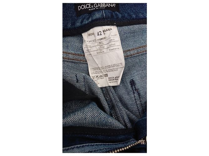 Dolce & Gabbana Jeans Dolce&Gabbana Blu - vista 5
