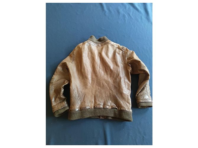 Autre Marque Chevignon Legend Lederjacke Braun - Ansicht 2