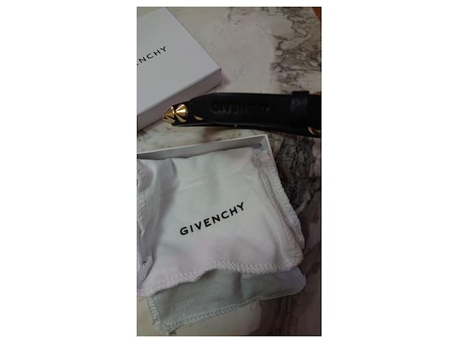 Braccialetto Givenchy in pelle nera Nero - vista 5