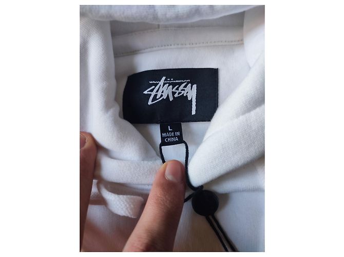 Autre Marque Sudadera Stussy Blanco - vista 4