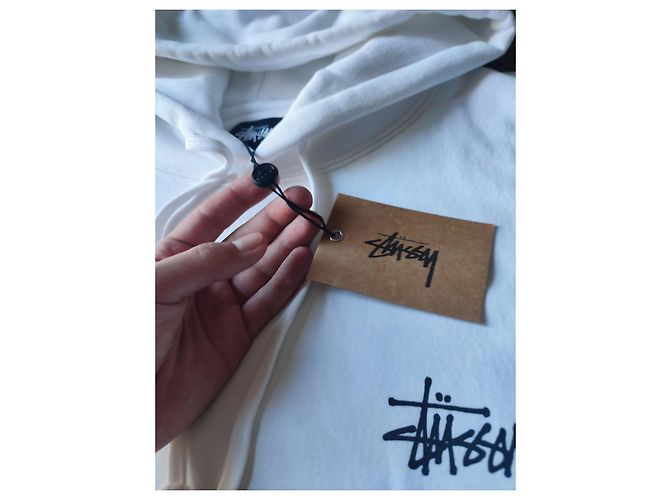 Autre Marque Sudadera Stussy Blanco - vista 6