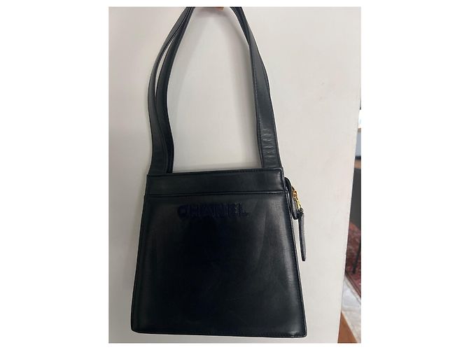 Chanel 1997 Trapezoid cabas Black - view 4
