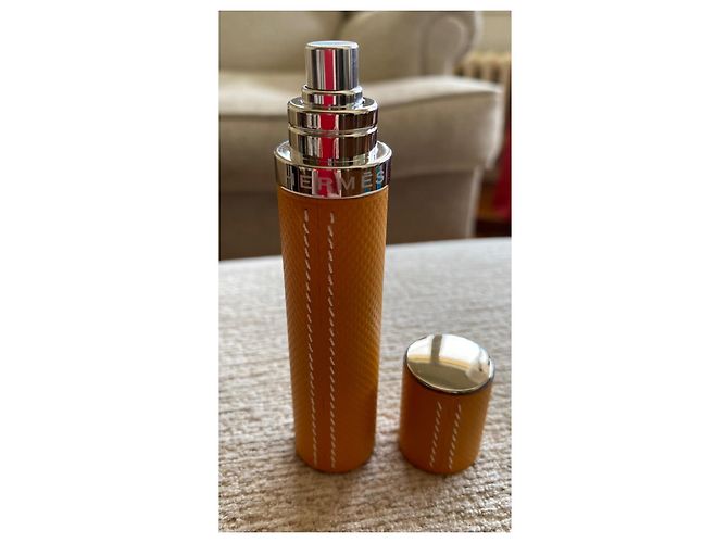 Custodia per vaporizzatore in pelle Hermès Swift gialla Giallo - vista 3