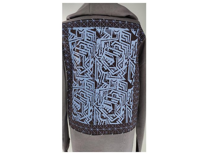 Vestido Sudadera Largo McQ Alexander McQueen Algodón Multicolor - vista 3
