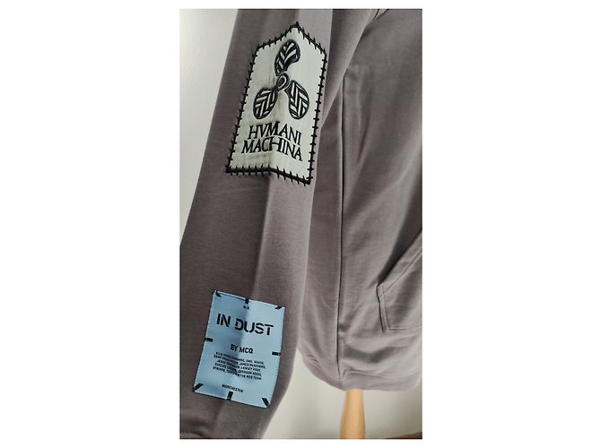 Vestido Sudadera Largo McQ Alexander McQueen Algodón Multicolor - vista 5